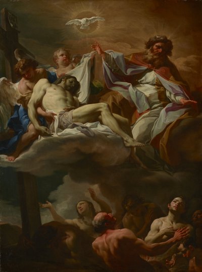 The Trinity with Souls in Purgatory, c.1740 by Corrado Giaquinto